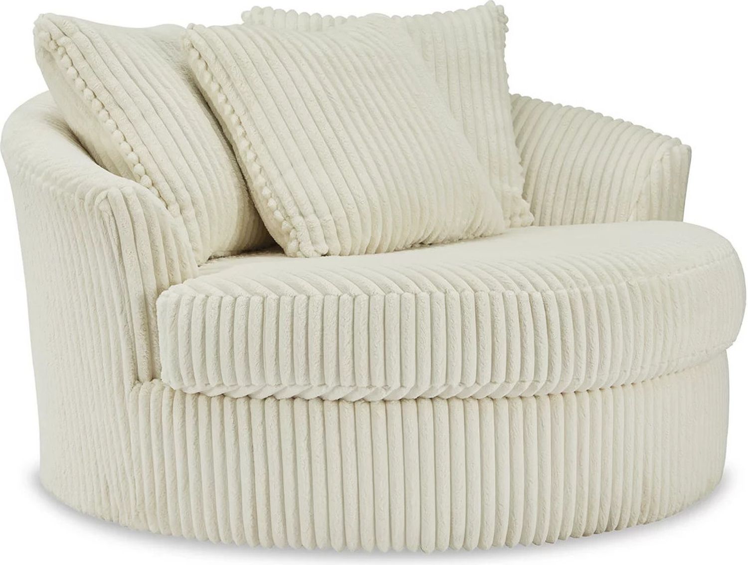Lindyn 5-Piece RAF Sectional With Chaise In Ivory 21104S7