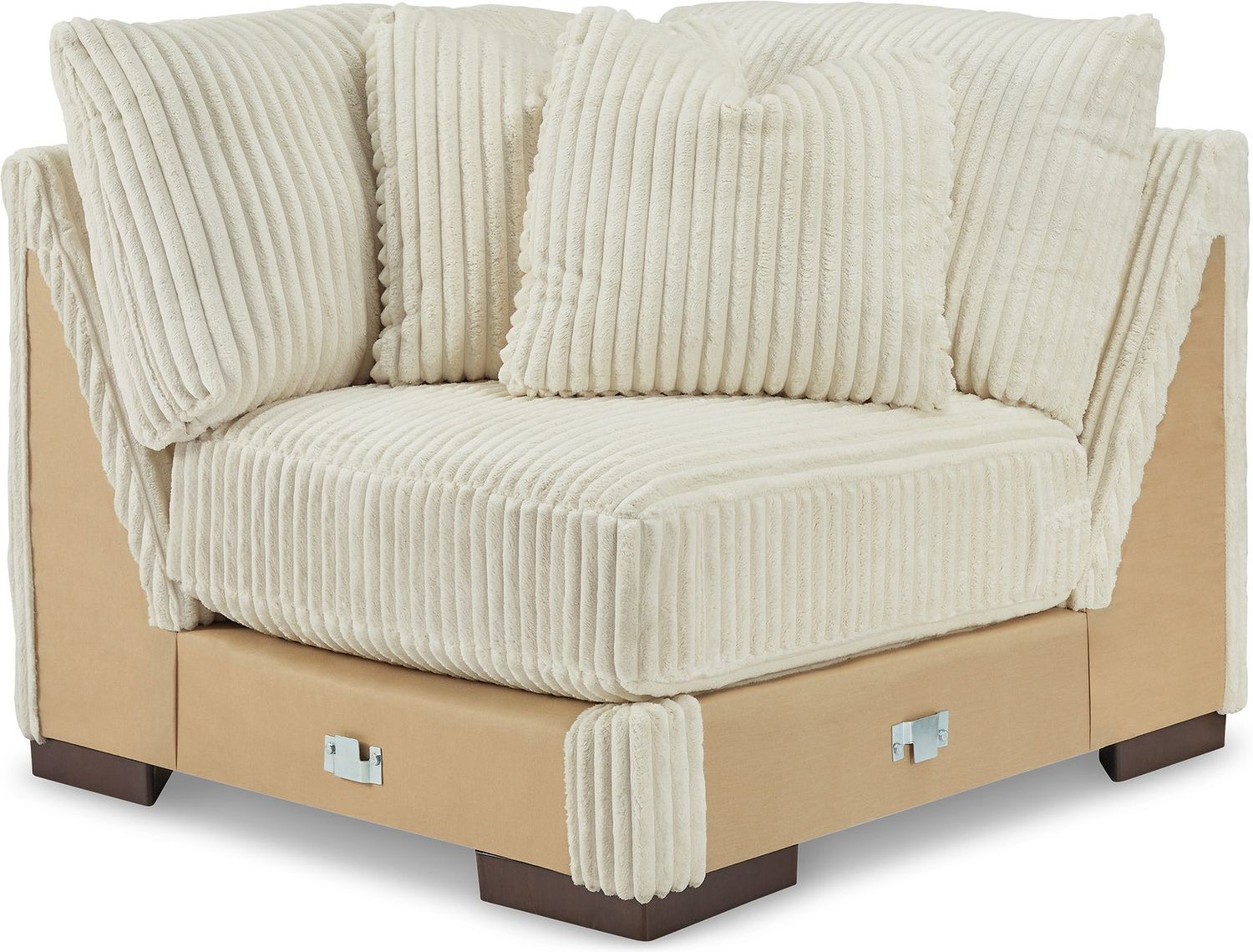 Lindyn 4-Piece Sectional In Ivory 21104S8