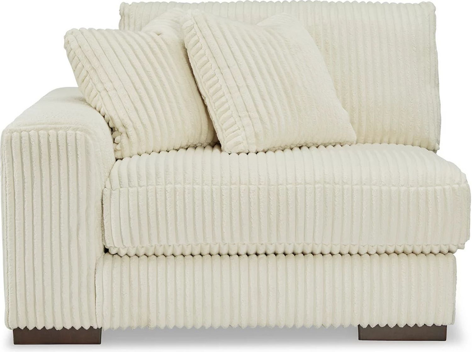 Lindyn 6-Piece Sectional with Chaise and Ottoman In Ivory 21104U1