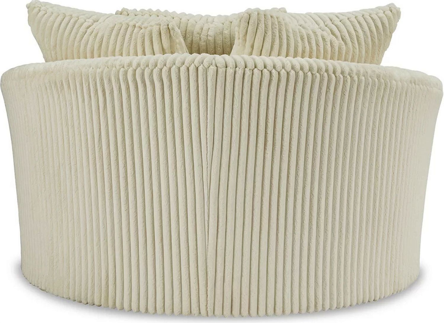 Lindyn 6-Piece Sectional with Chaise and Ottoman In Ivory 21104U1