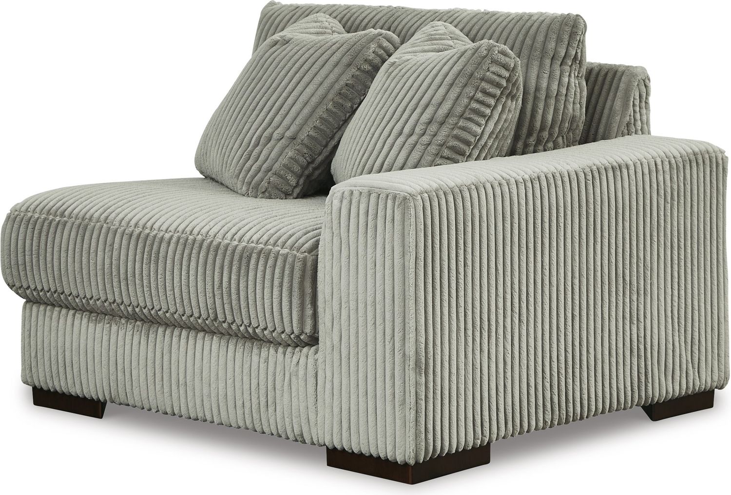Lindyn 3-Piece LAF Sectional With Chaise In Fog 21105S10