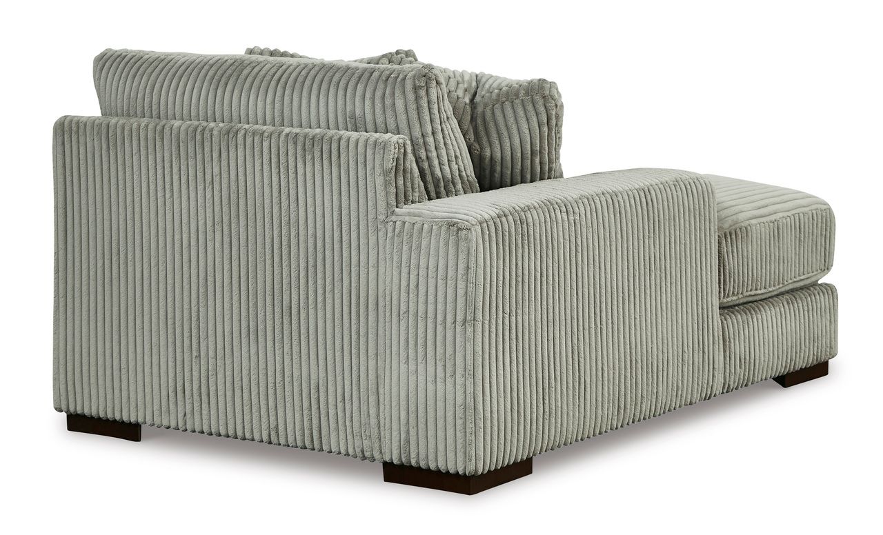 Lindyn Super Chaise In Fog 21105S11