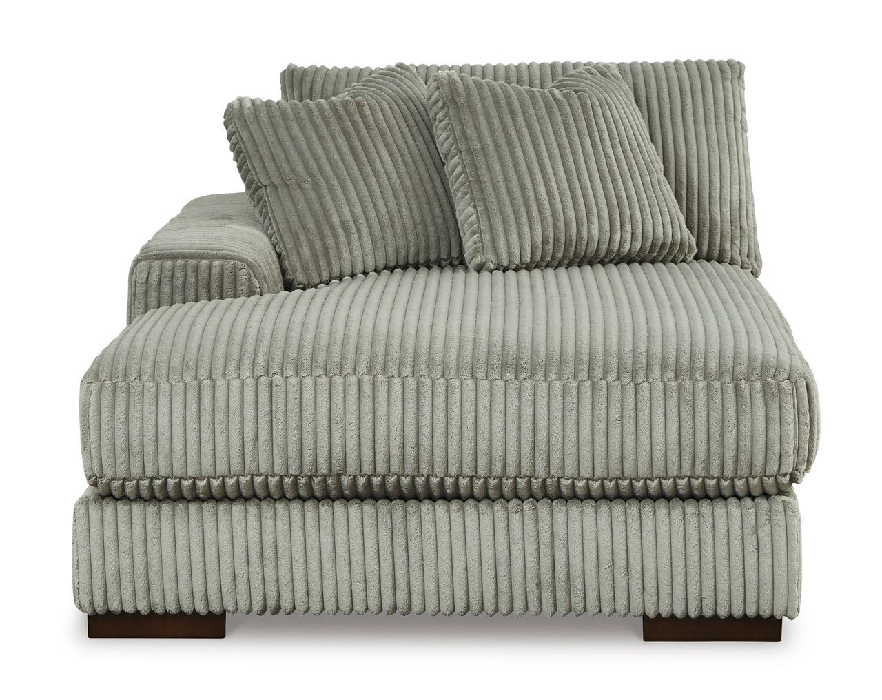 Lindyn Super Chaise In Fog 21105S11