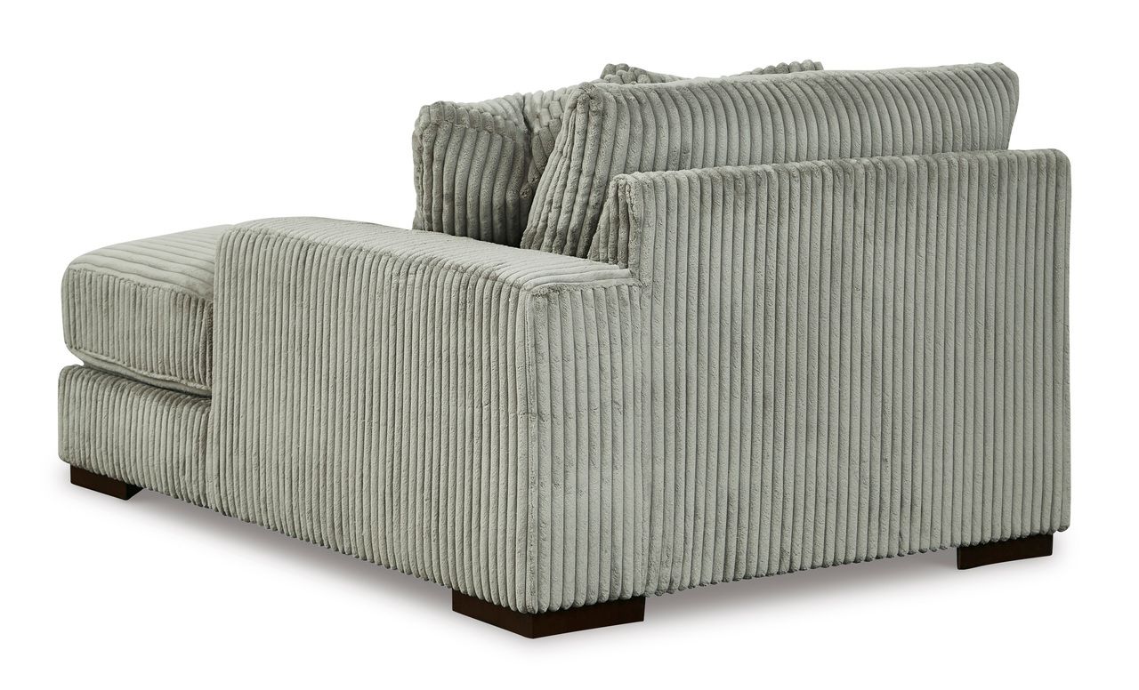Lindyn Super Chaise In Fog 21105S11