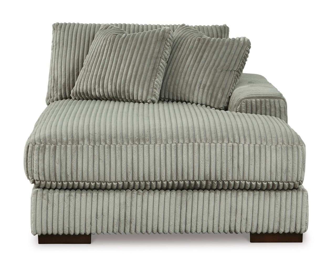 Lindyn Super Chaise In Fog 21105S11