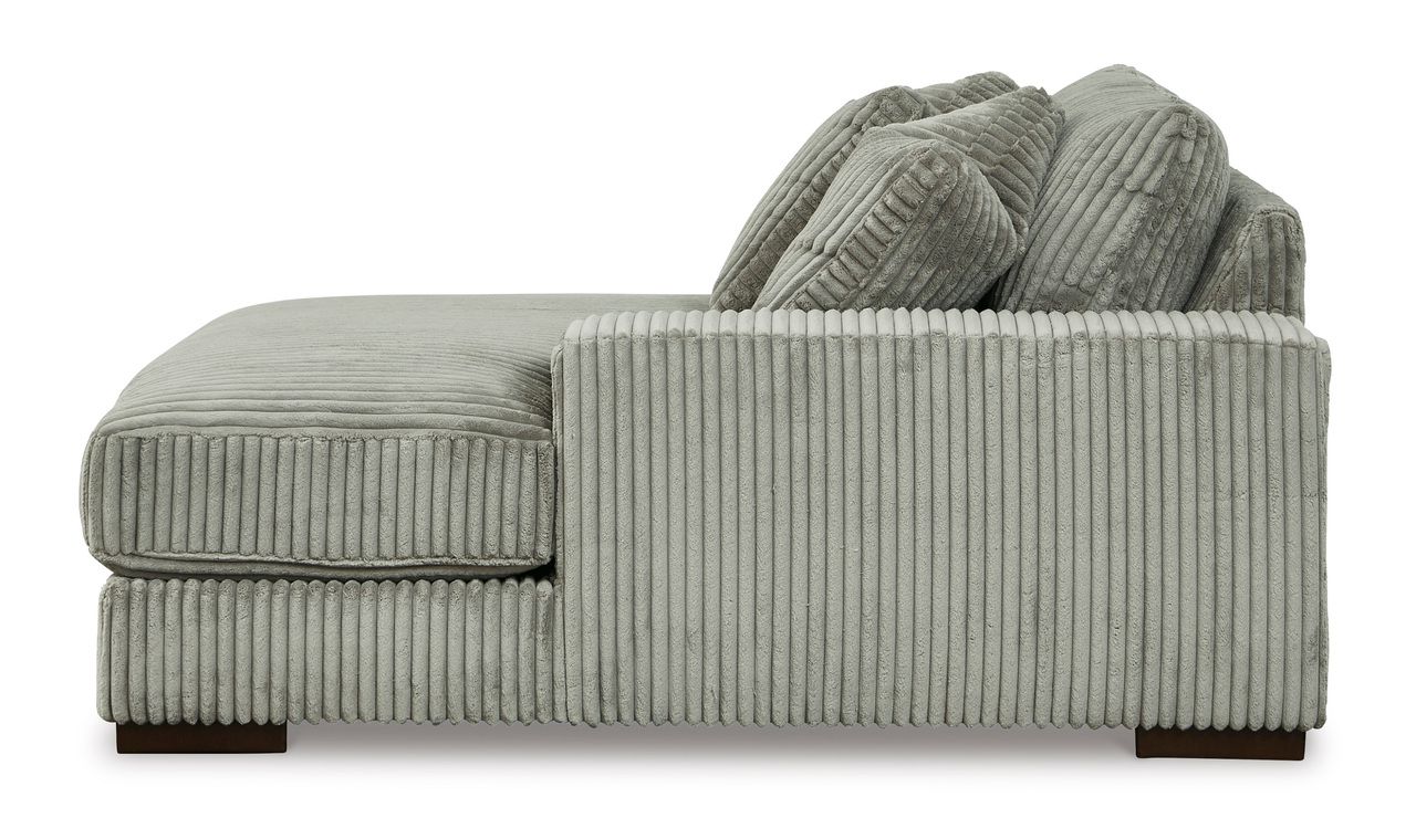 Lindyn Super Chaise In Fog 21105S11