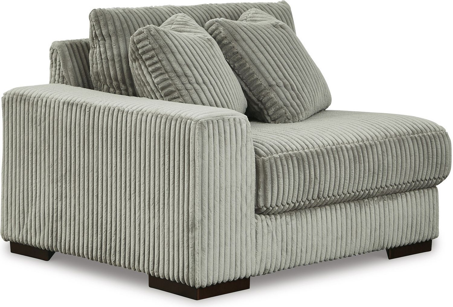 Lindyn 4-Piece Sectional with RAF Chaise In Fog 21105S15