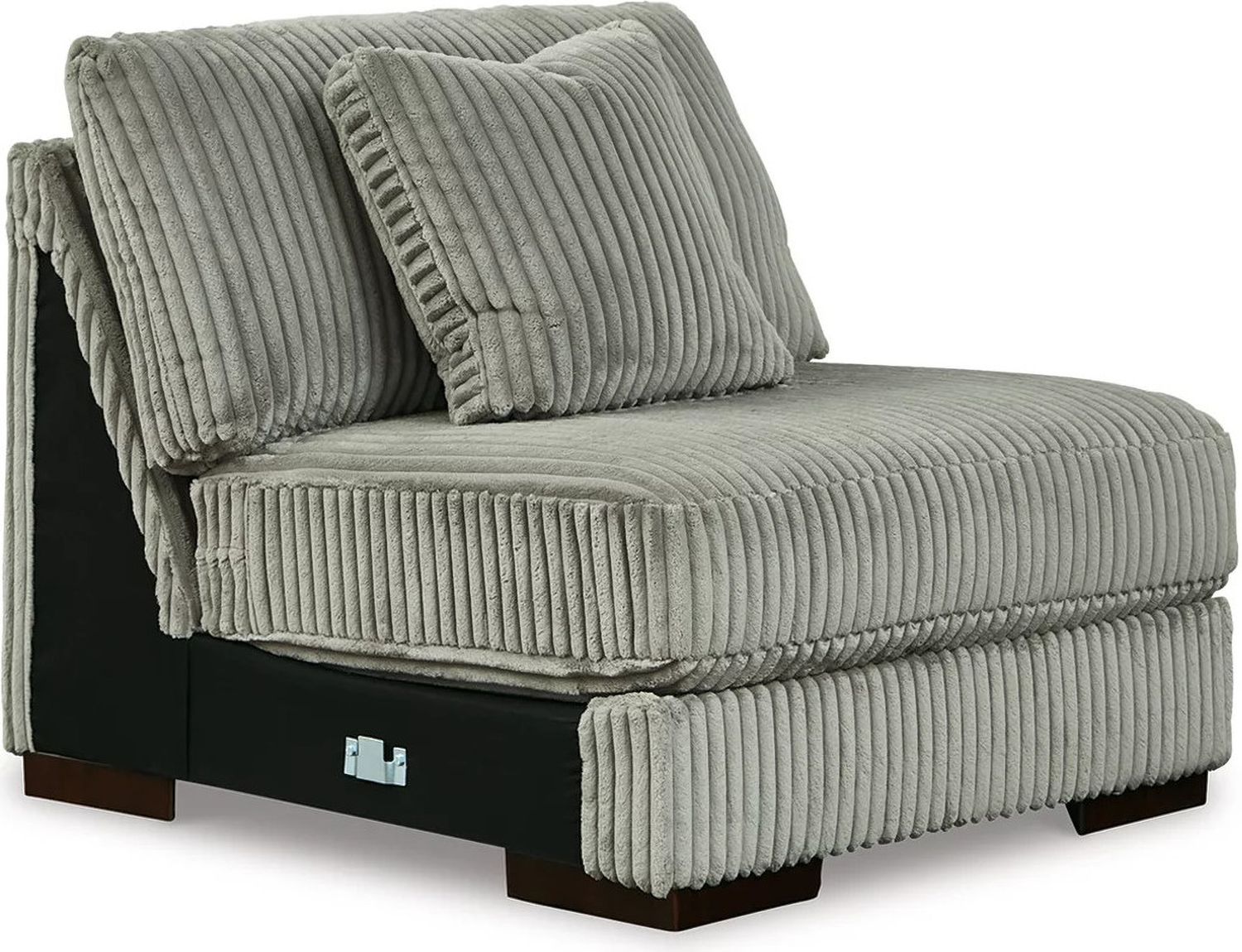 Lindyn 4-Piece Sectional with LAF Chaise In Fog 21105S17