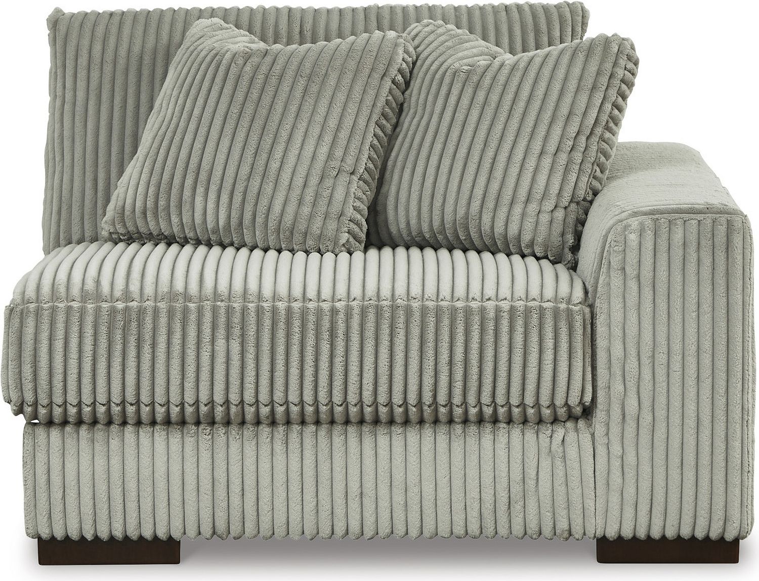Lindyn 4-Piece Sectional with LAF Chaise In Fog 21105S17