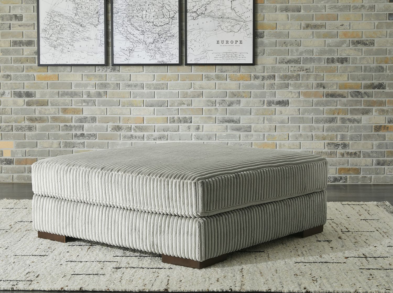 Lindyn 4-Piece Sectional with LAF Chaise In Fog 21105S17