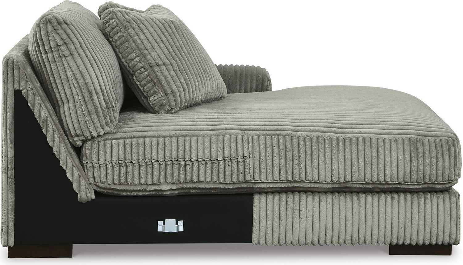 Lindyn 3-Piece Sectional with Double Chaise In Fog 21105S18