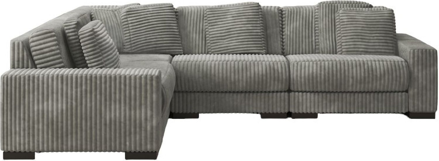 Lindyn 4-Piece Sectional In Fog 21105S2