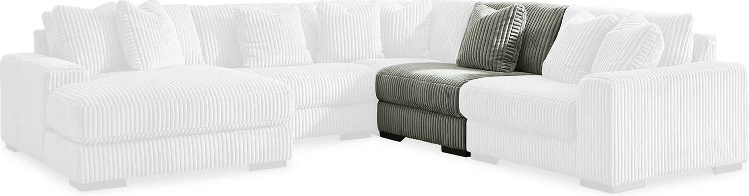 Lindyn 4-Piece Sectional In Fog 21105S2