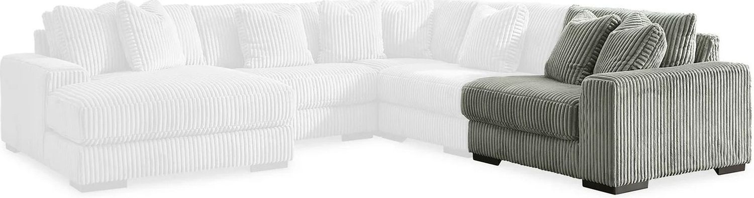 Lindyn 4-Piece Sectional In Fog 21105S2