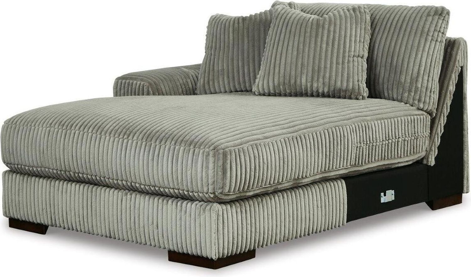 Lindyn 2-Piece LAF Chaise Sectional In Fog 21105S3