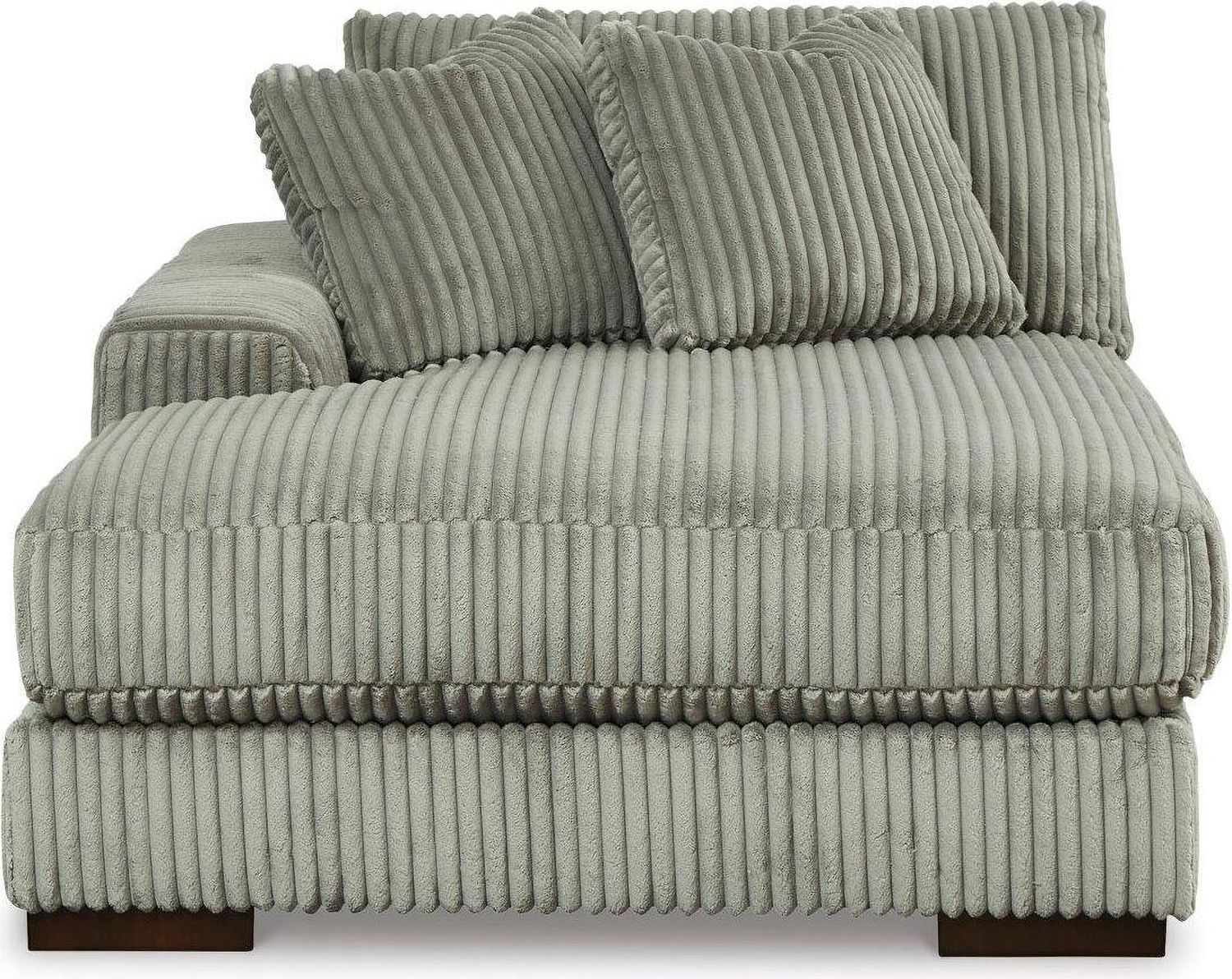 Lindyn 2-Piece LAF Chaise Sectional In Fog 21105S3