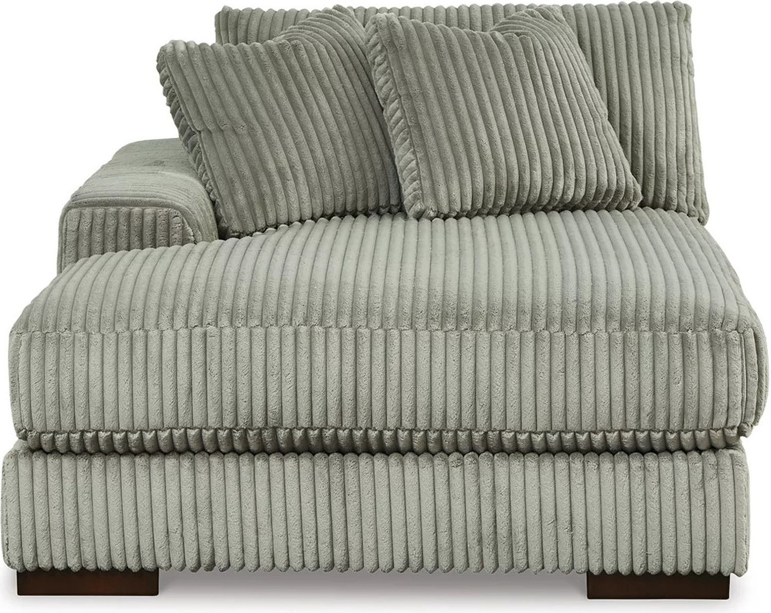 Lindyn 2-Piece LAF Chaise Sectional In Fog 21105S3