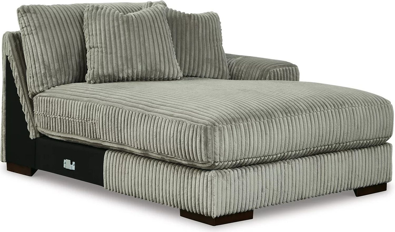 Lindyn 2-Piece LAF Chaise Sectional In Fog 21105S3