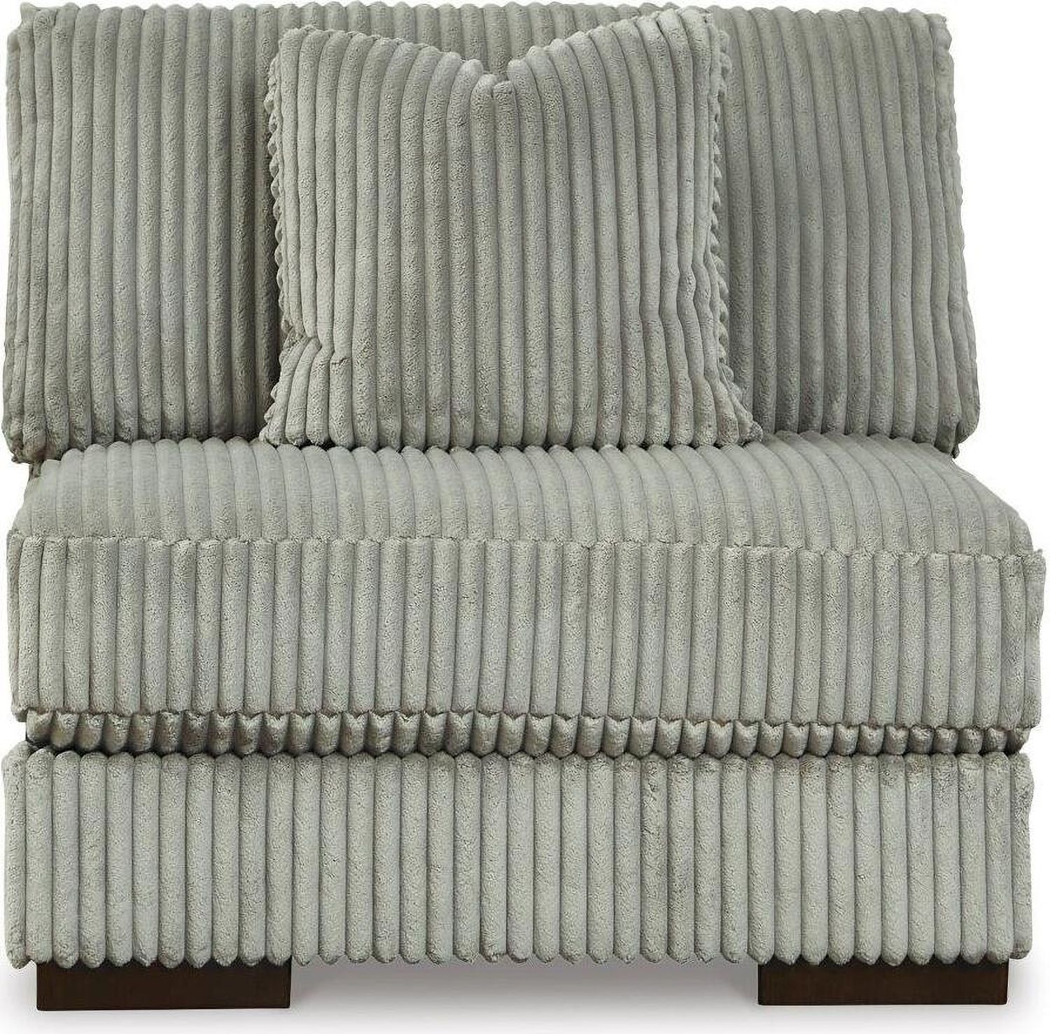 Lindyn 2-Piece RAF Chaise Sectional In Fog 21105S4