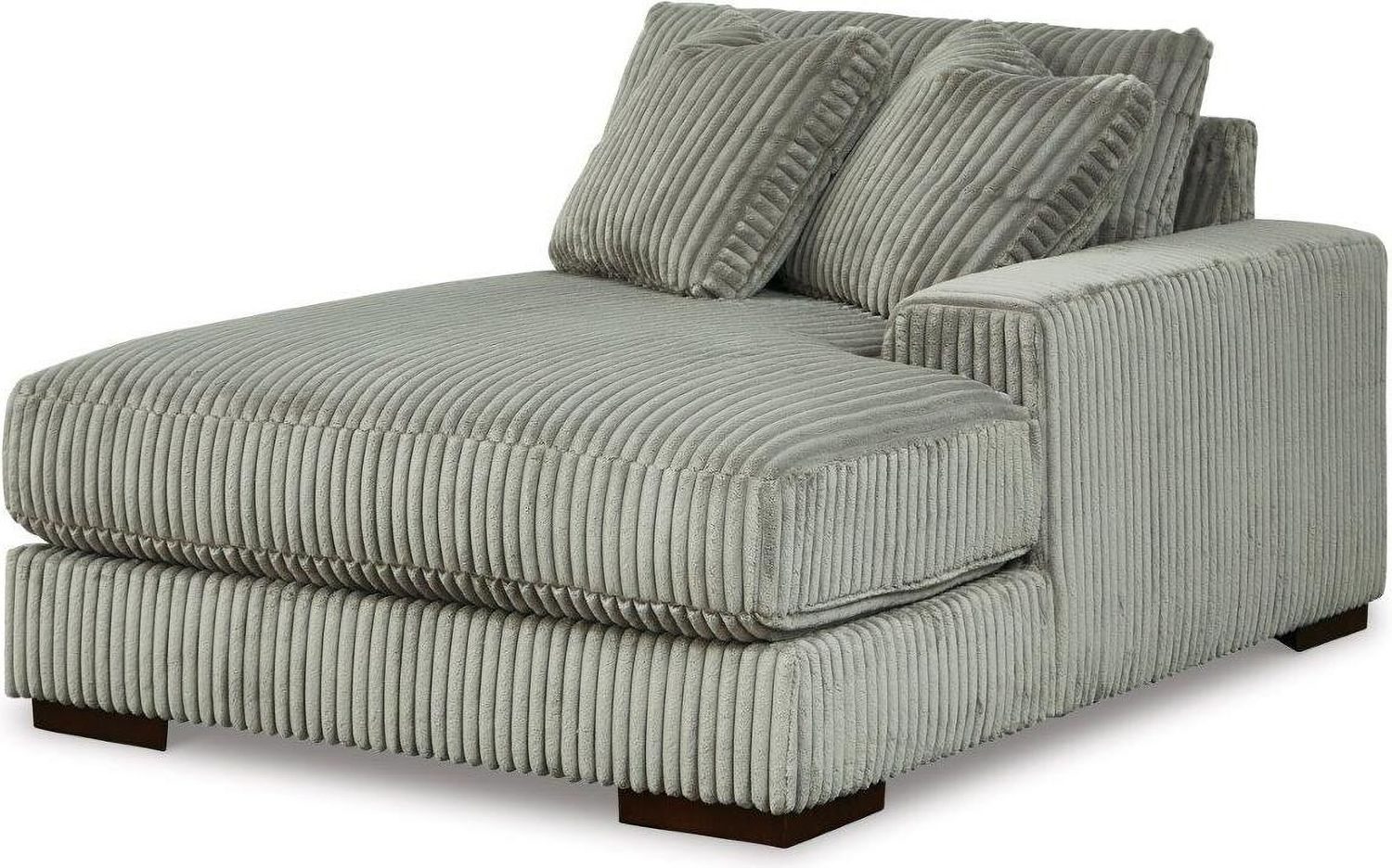 Lindyn 2-Piece RAF Chaise Sectional In Fog 21105S4