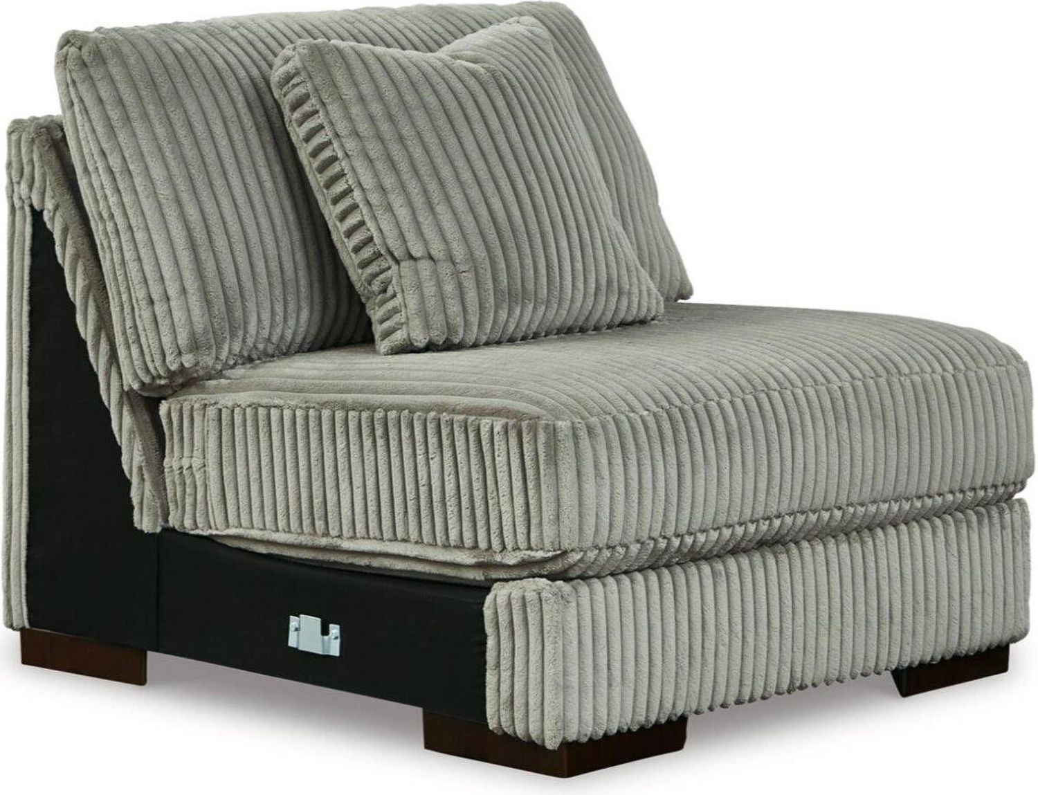 Lindyn 5-Piece LAF Sectional With Chaise In Fog 21105S6