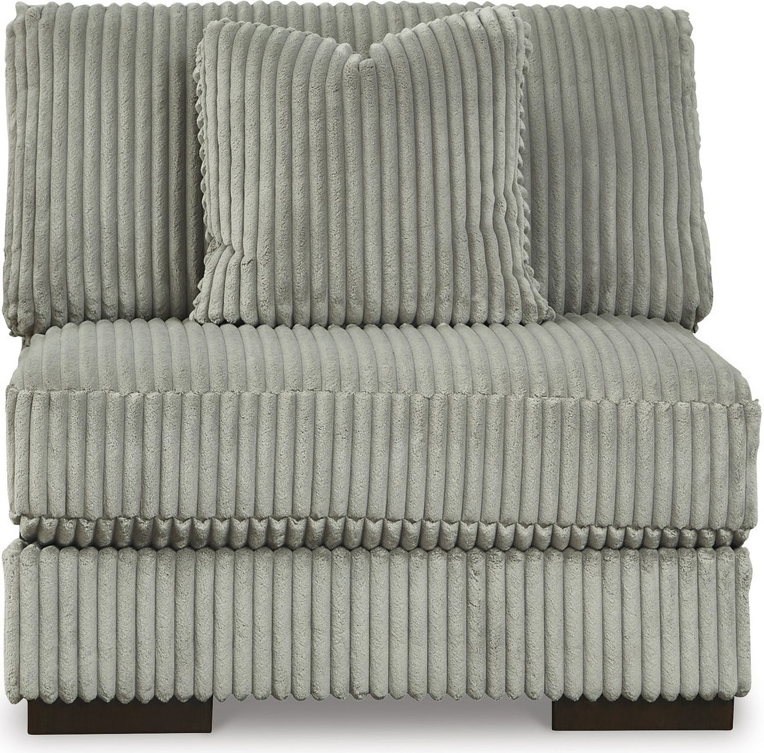 Lindyn 5-Piece LAF Sectional With Chaise In Fog 21105S6