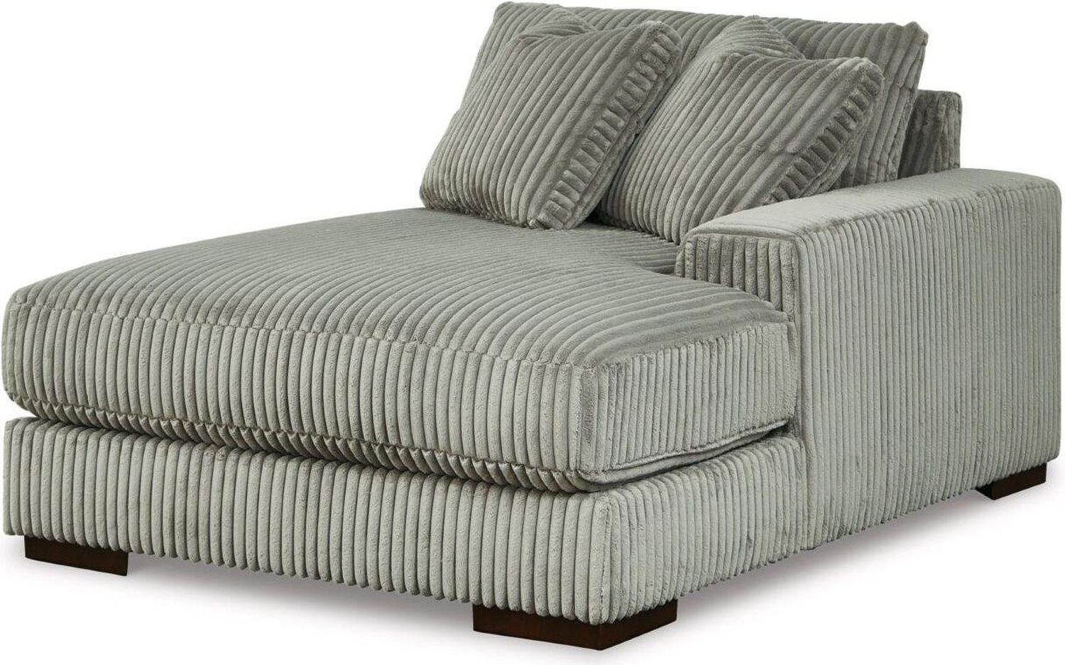 Lindyn 5-Piece RAF Sectional With Chaise In Fog 21105S7