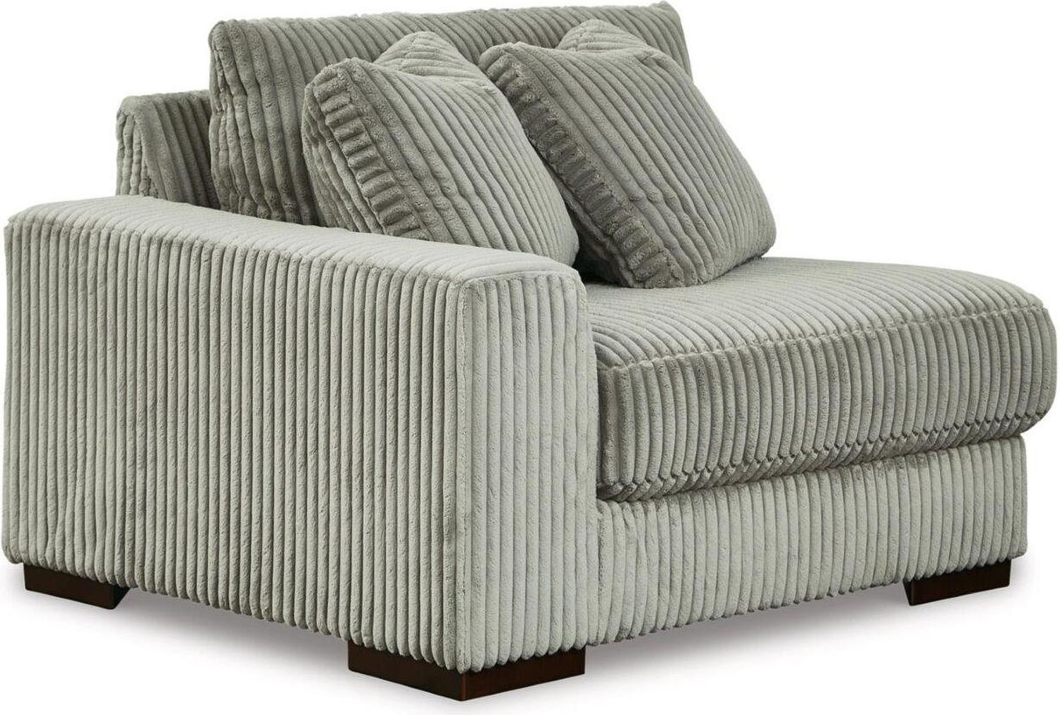 Lindyn 5-Piece RAF Sectional With Chaise In Fog 21105S7