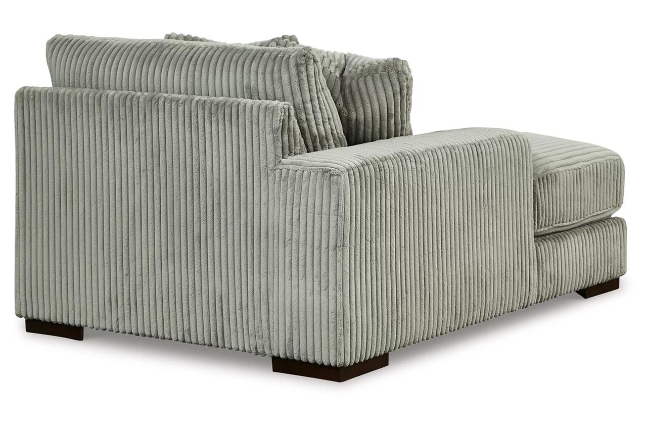 Lindyn 5-Piece RAF Sectional With Chaise In Fog 21105S7