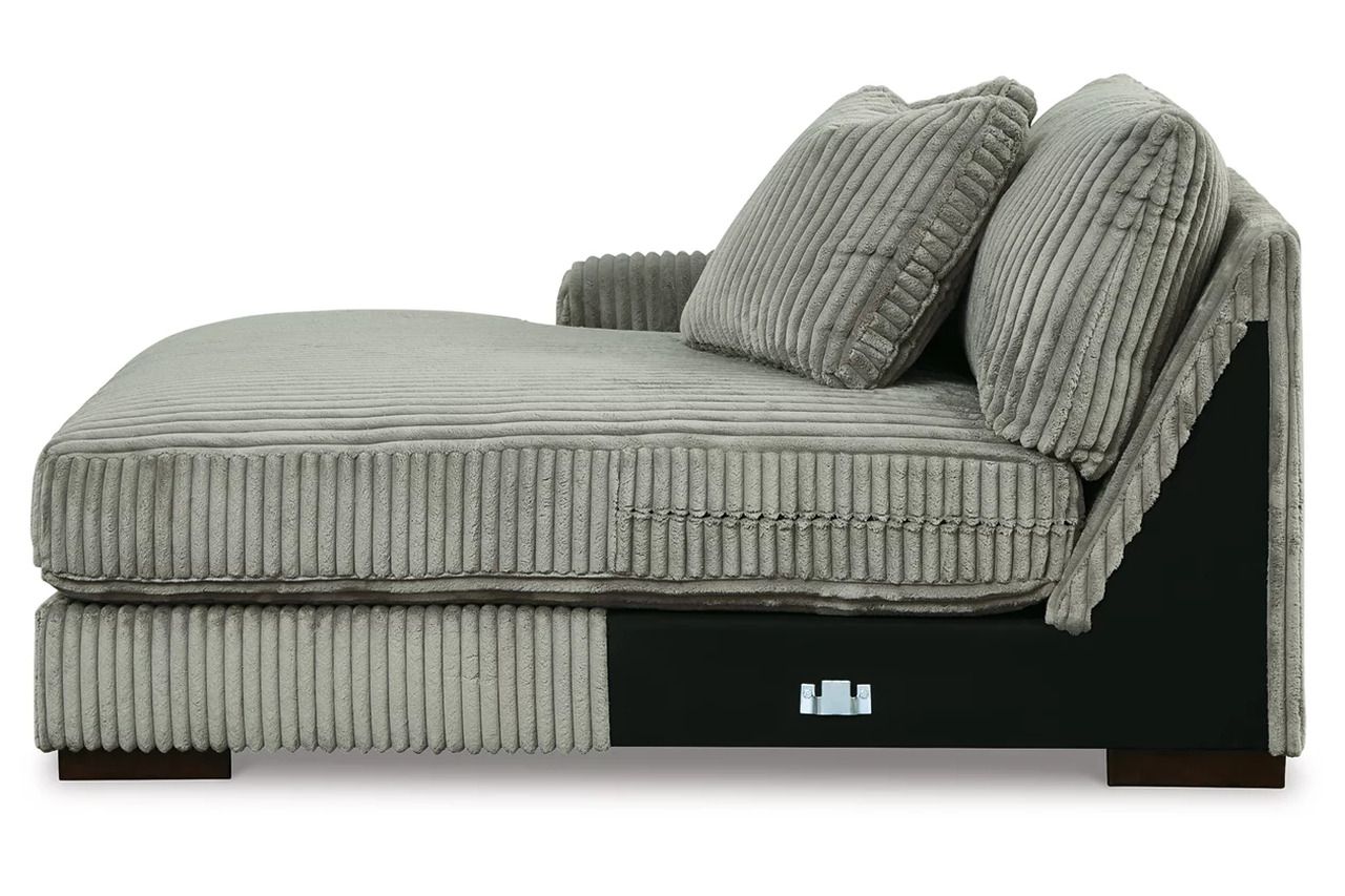 Lindyn 5-Piece RAF Sectional With Chaise In Fog 21105S7