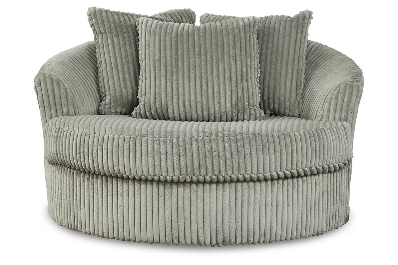 Lindyn 5-Piece RAF Sectional With Chaise In Fog 21105S7