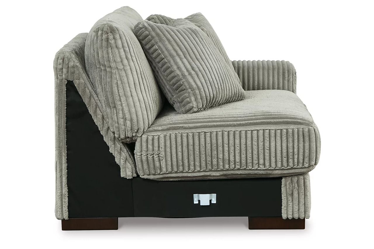 Lindyn 5-Piece RAF Sectional With Chaise In Fog 21105S7