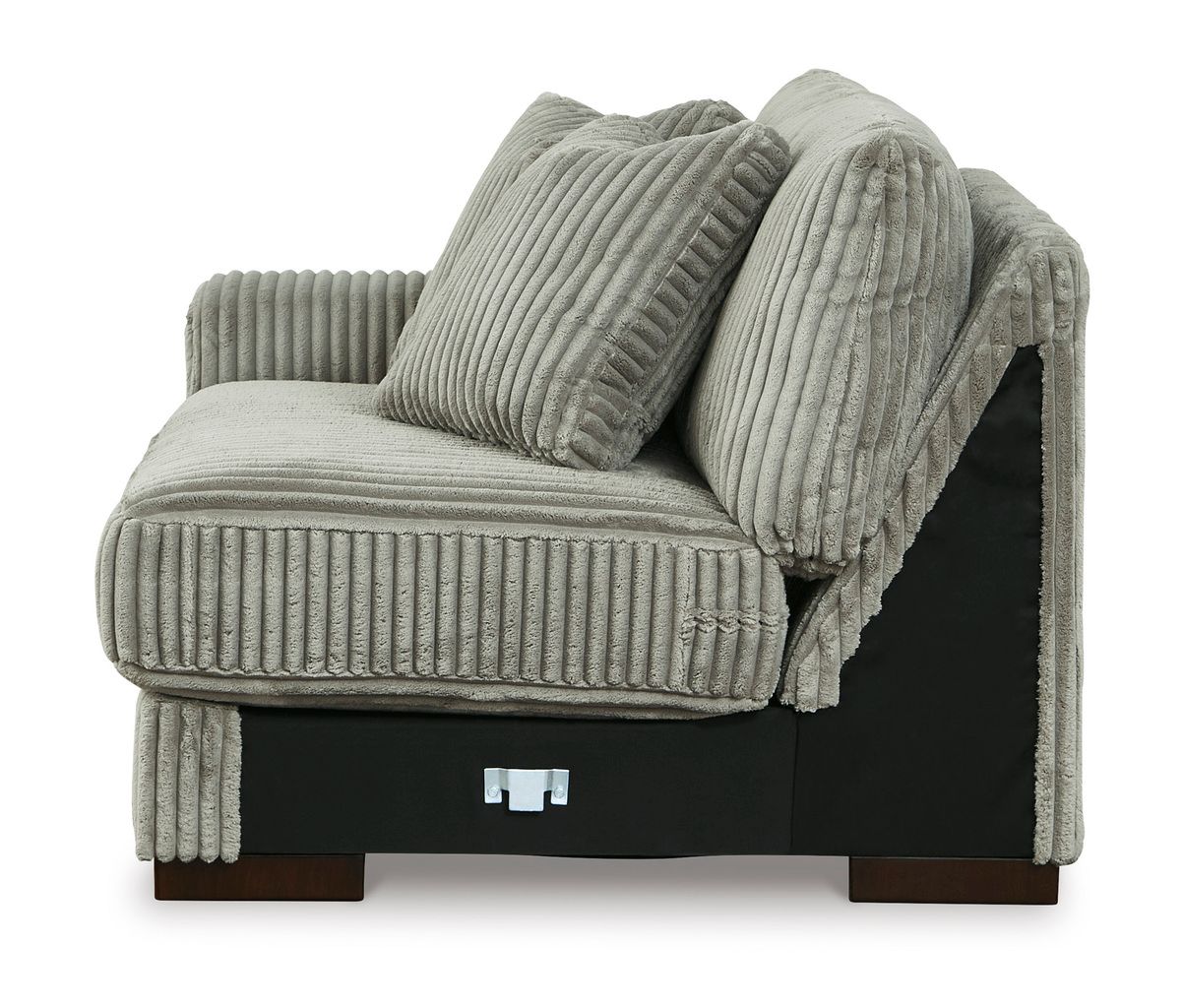Lindyn 5-Piece RAF Sectional With Chaise In Fog 21105S7
