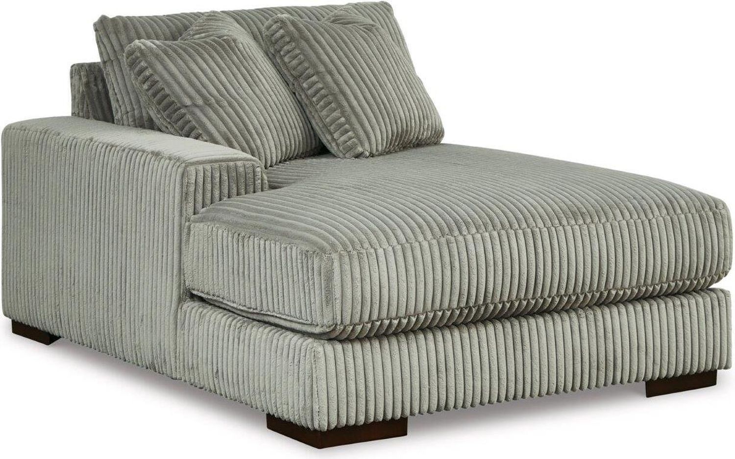 Lindyn 6-Piece LAF Sectional With Chaise In Fog 21105S8