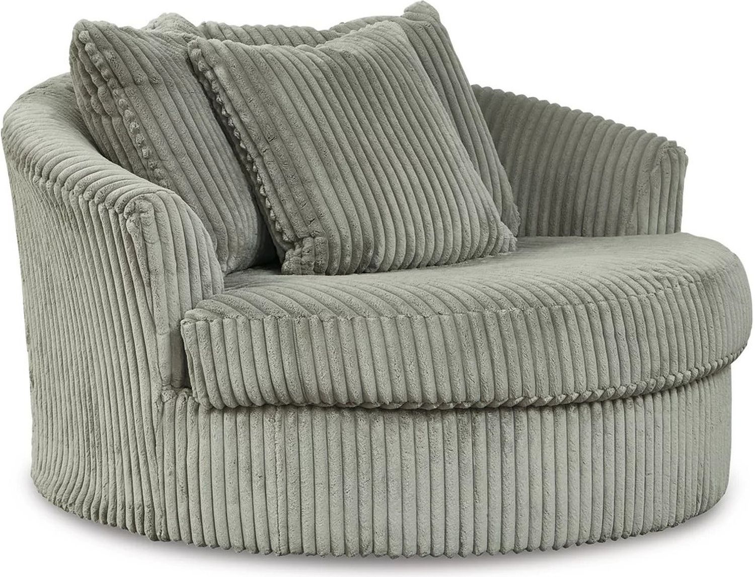 Lindyn 6-Piece LAF Sectional With Chaise In Fog 21105S8