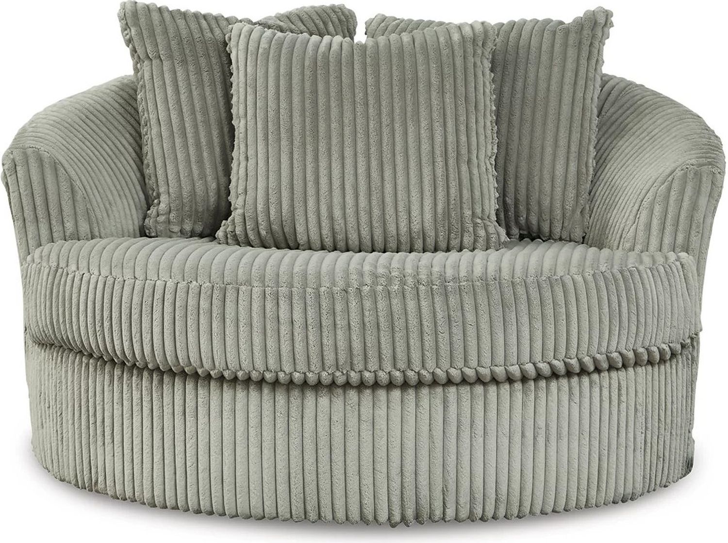 Lindyn 6-Piece LAF Sectional With Chaise In Fog 21105S8