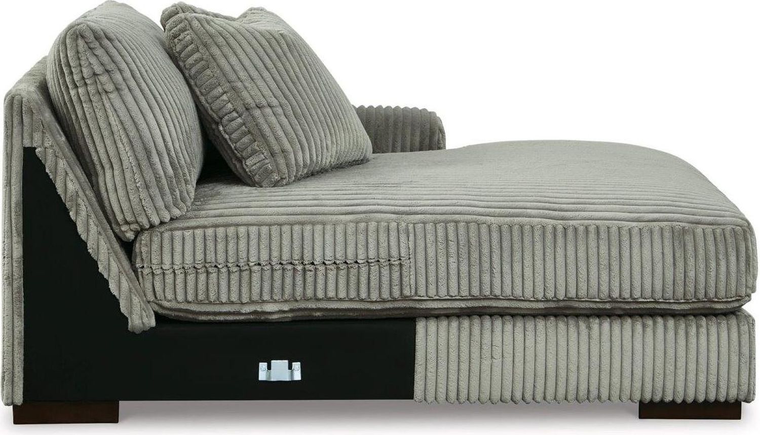Lindyn 3-Piece RAF Sectional With Chaise In Fog 21105S9