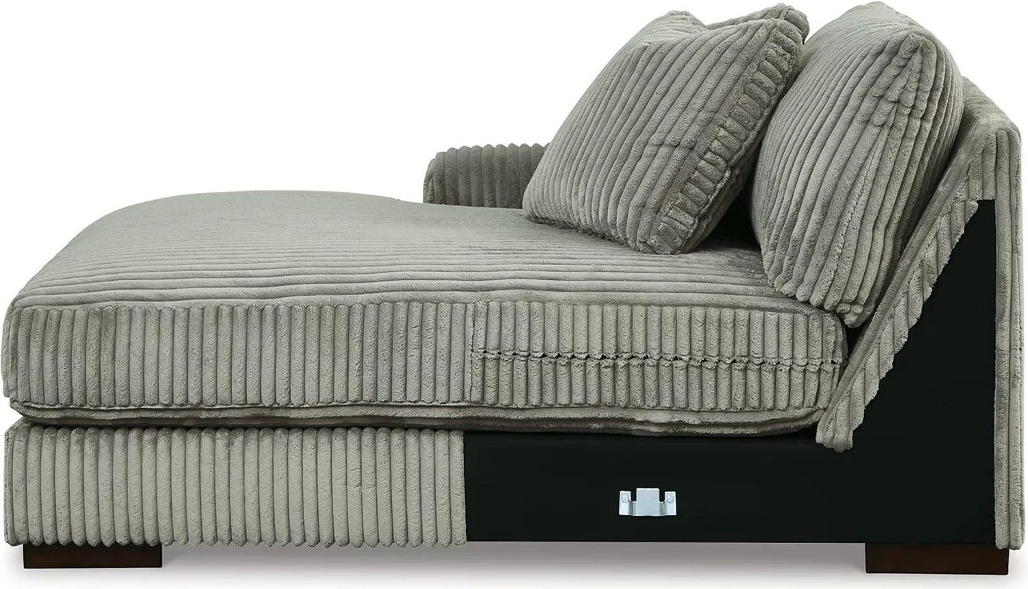 Lindyn 3-Piece RAF Sectional With Chaise In Fog 21105S9
