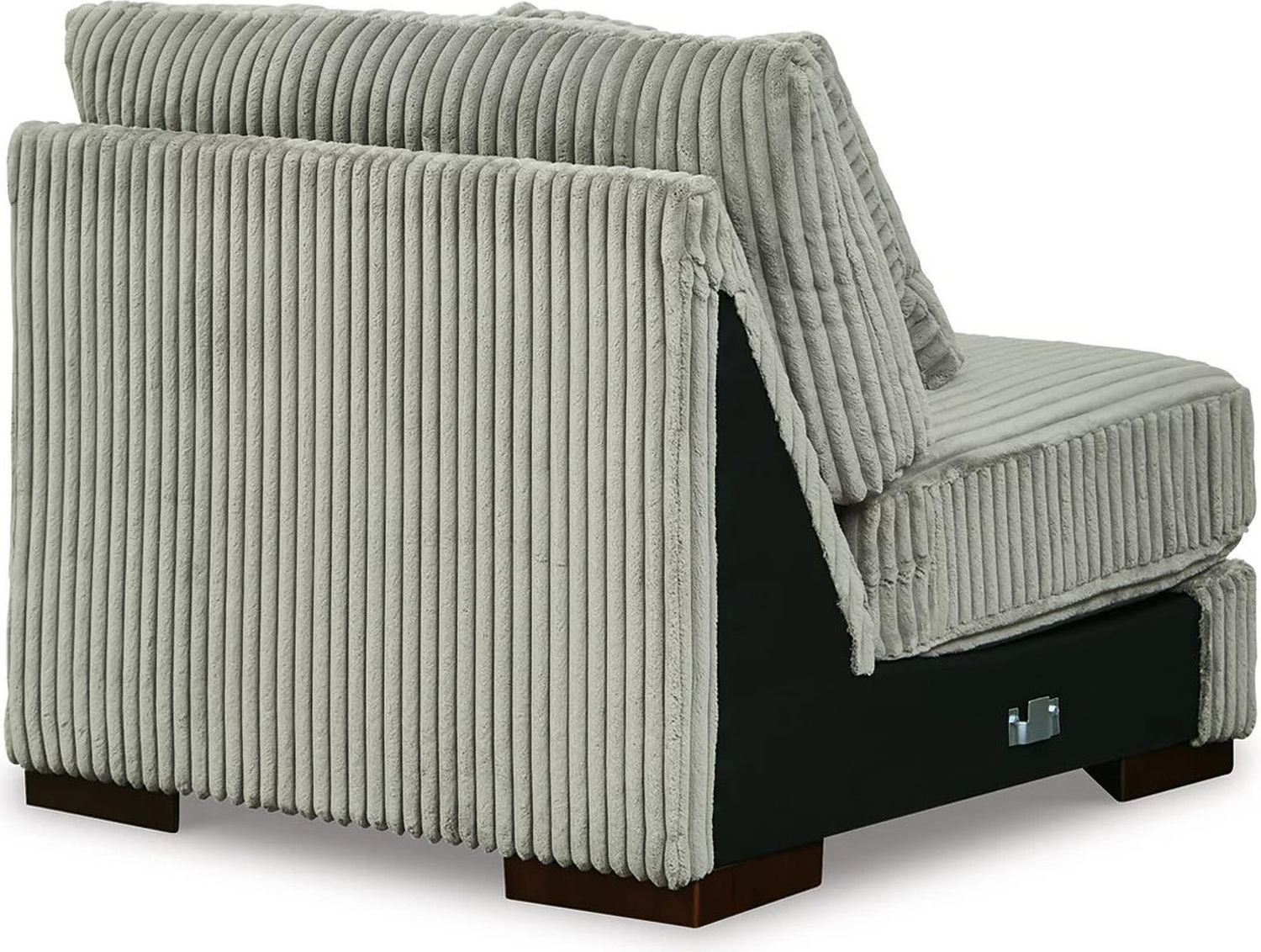 Lindyn 3-Piece Sectional with Ottoman In Fog 21105U10
