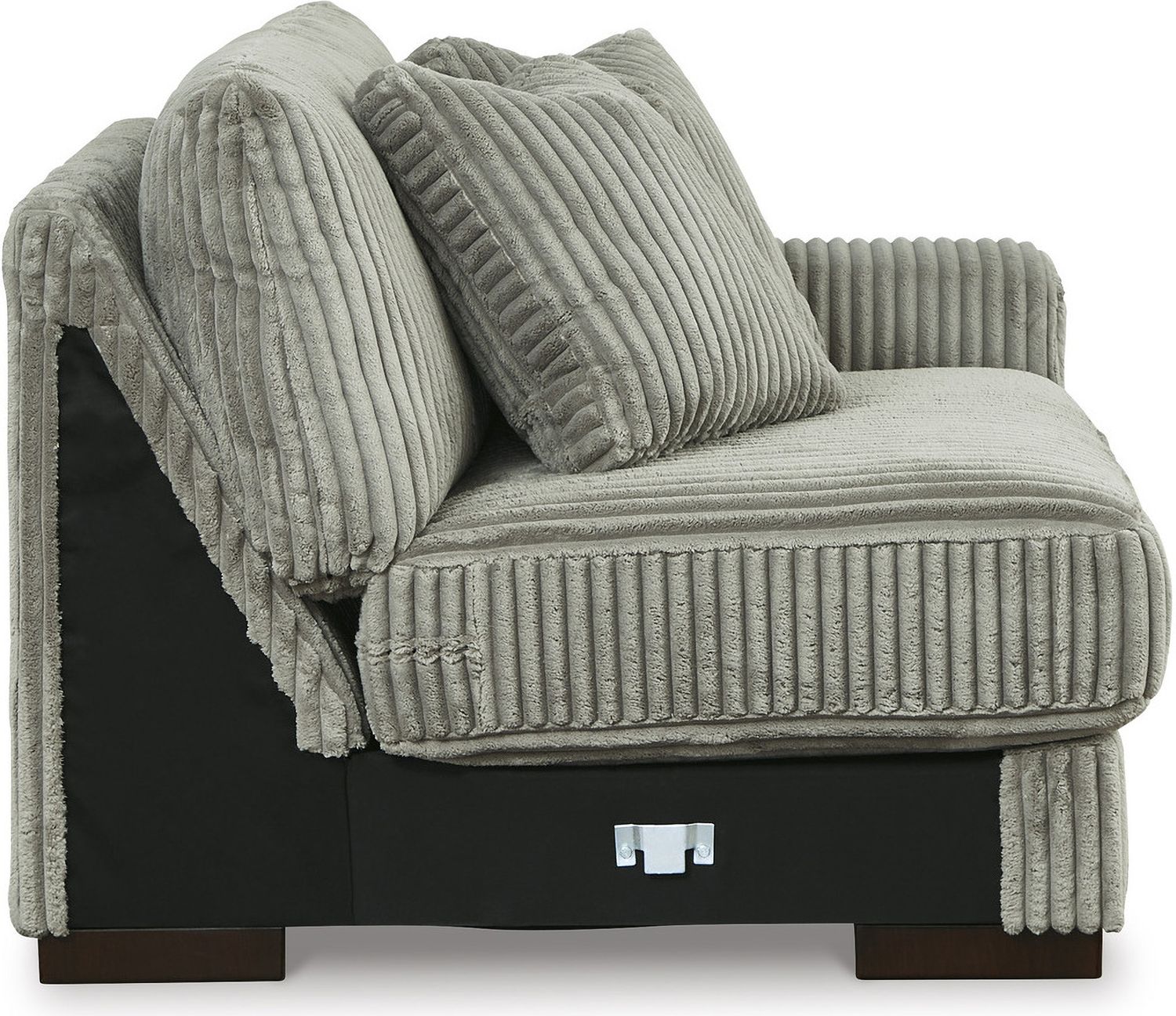 Lindyn 3-Piece Sectional with Ottoman In Fog 21105U10