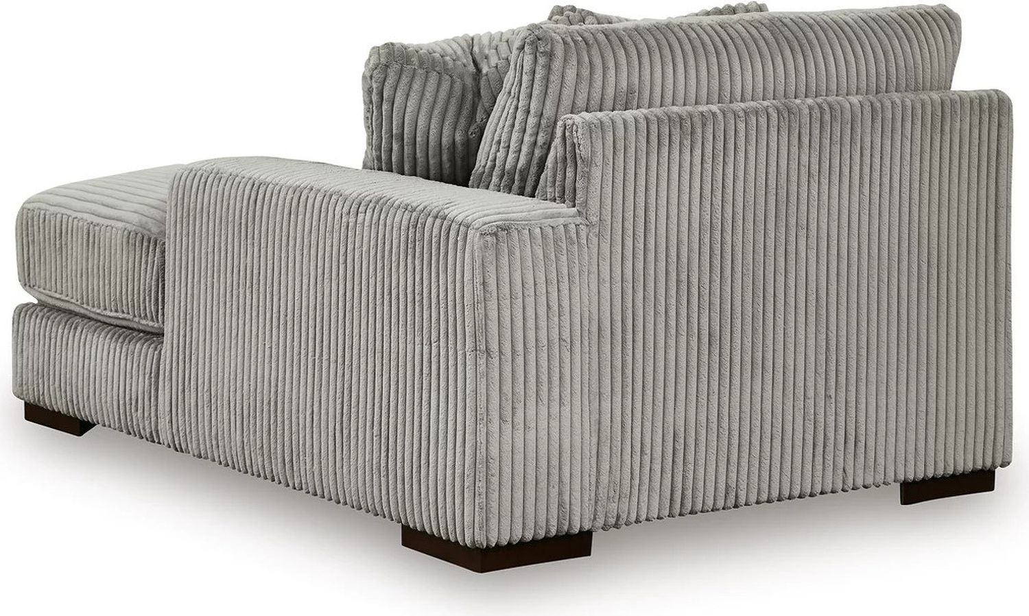 Lindyn 4-Piece Sectional, Chair and Ottoman In Fog 21105U11