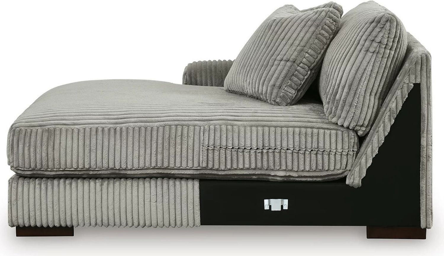 Lindyn 4-Piece Sectional, Chair and Ottoman In Fog 21105U11