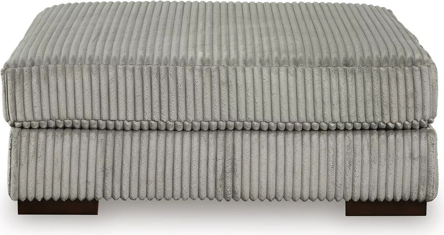 Lindyn 4-Piece Sectional, Chair and Ottoman In Fog 21105U11