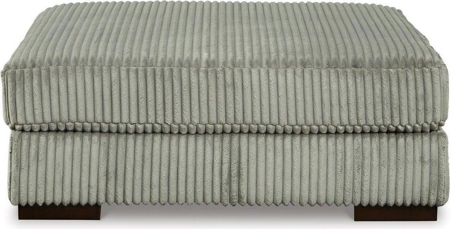 Lindyn 5-Piece LAF Sectional and Ottoman In Fog 21105U9
