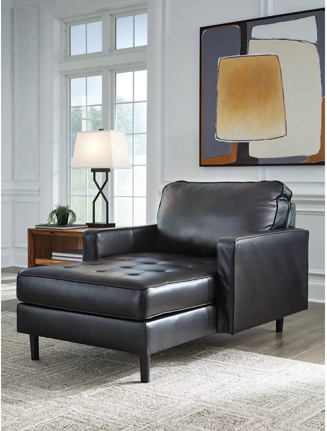 Bryceview Chaise In Onyx 2120515