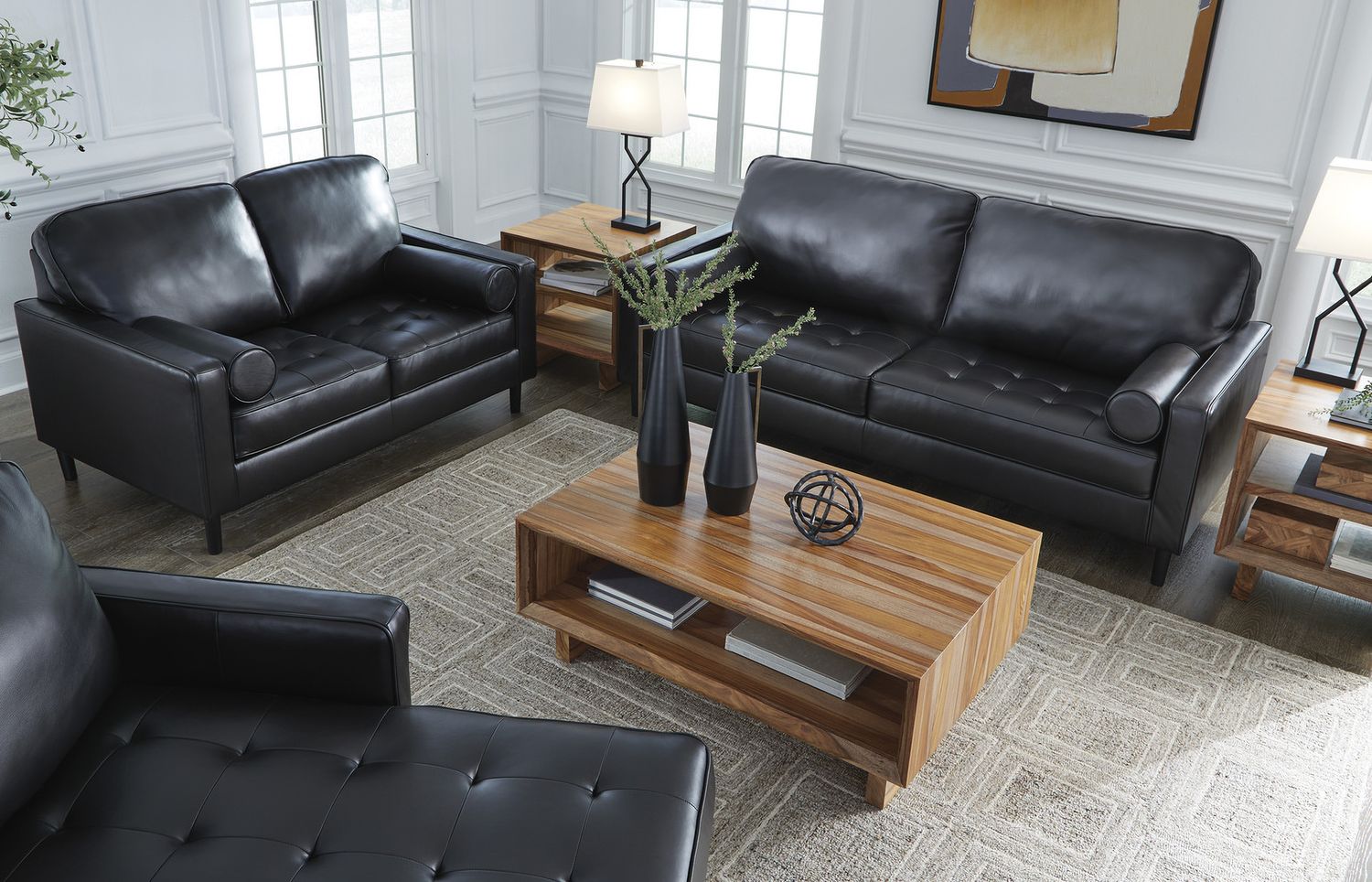 Bryceview Chaise In Onyx 2120515