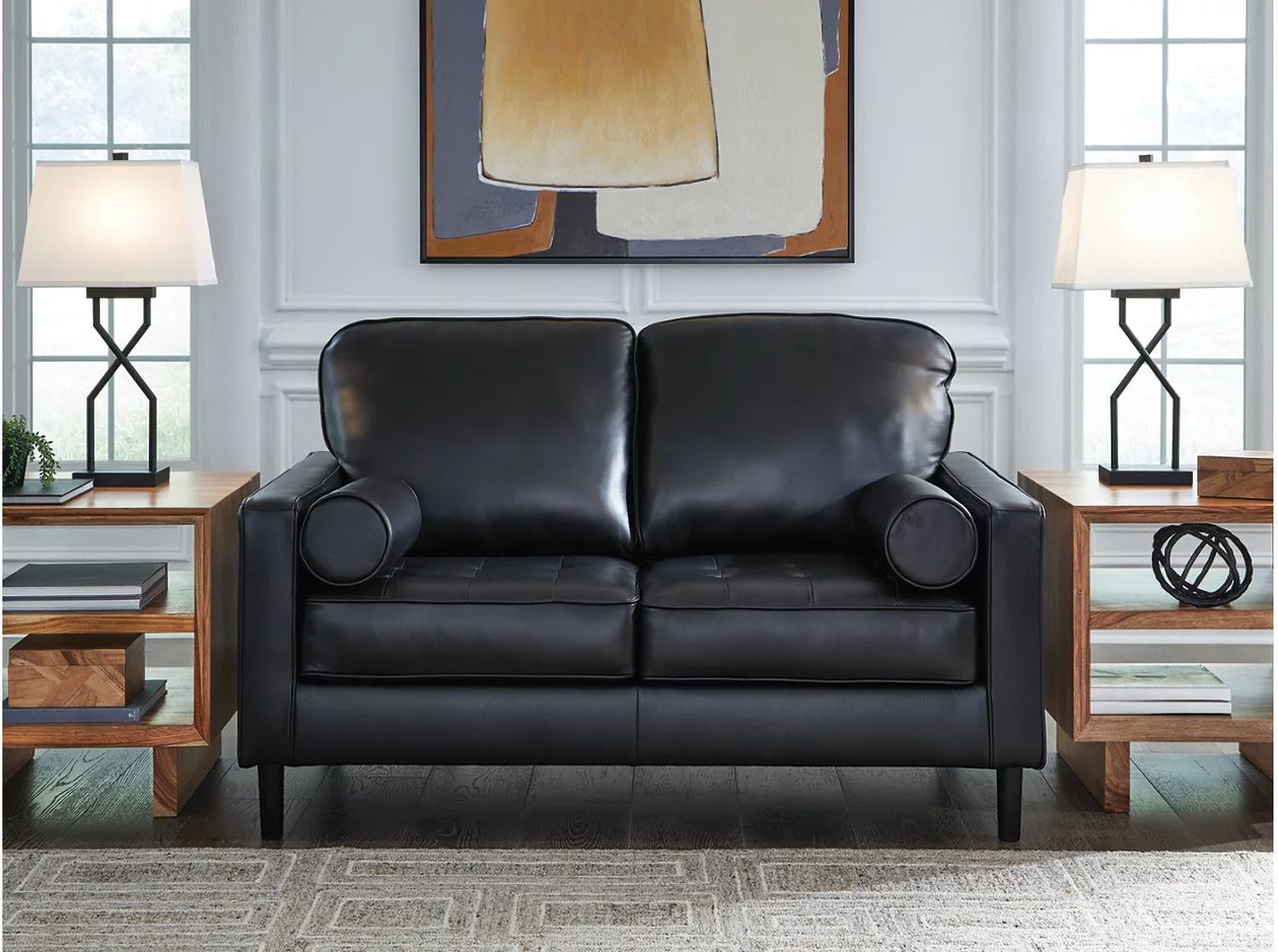 Bryceview Loveseat In Onyx 2120535