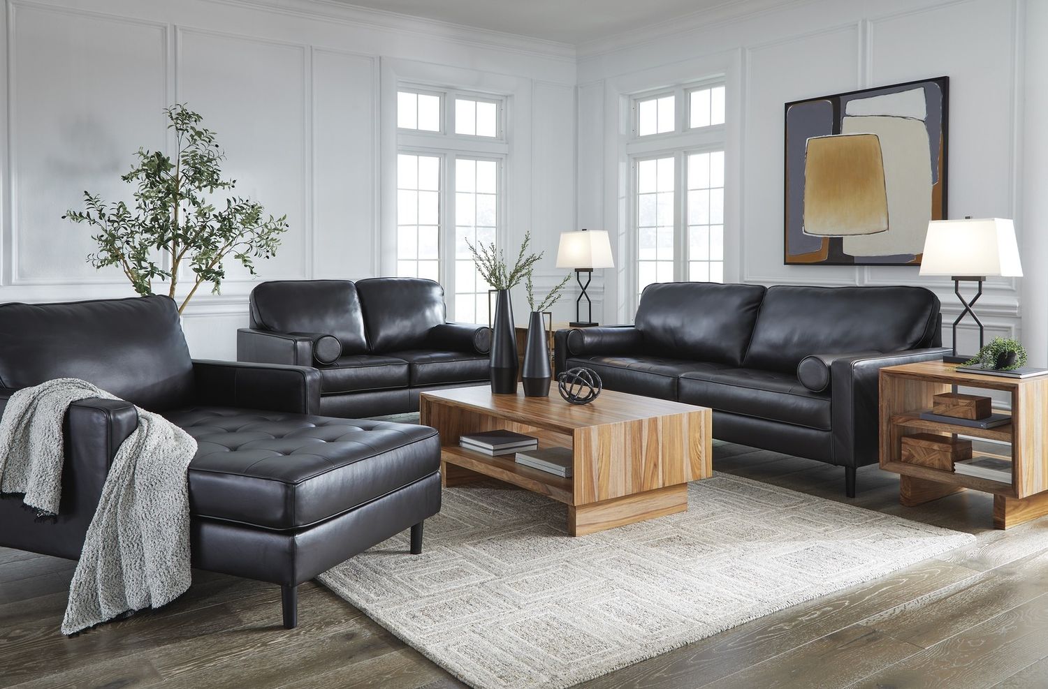 Bryceview Loveseat In Onyx 2120535
