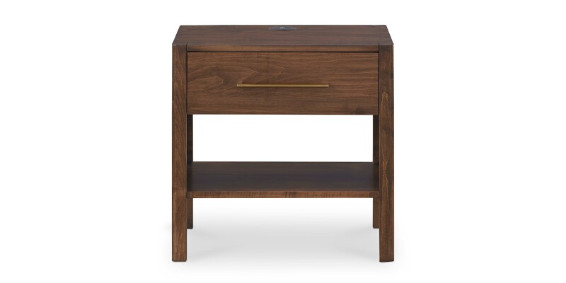 Parkway Bedside Table 21280271ACBBRPULL