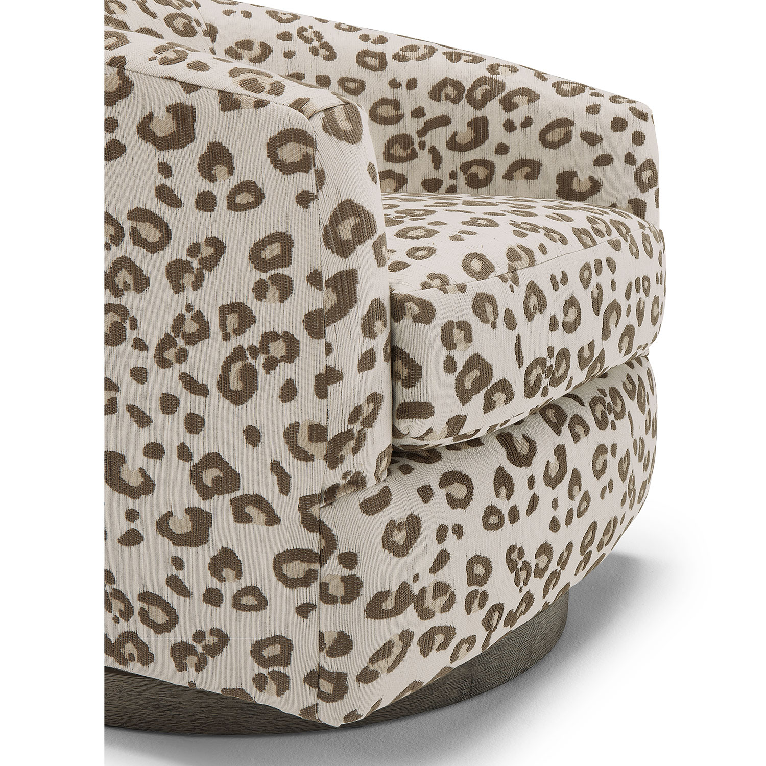 Ennely - Swivel Barrel Chair - Espresso - 2128E 2128E